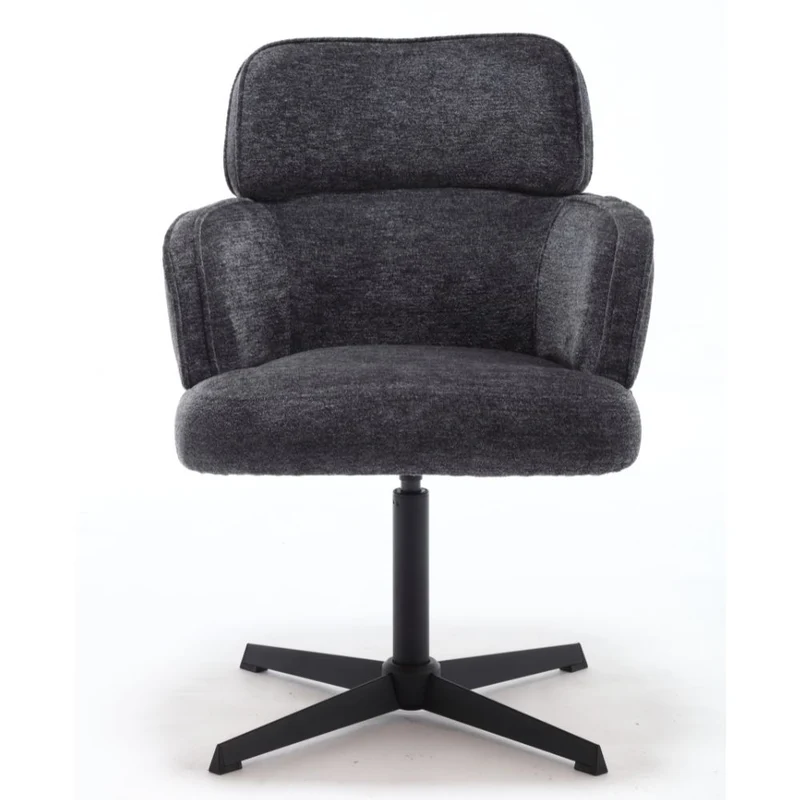 Exklusives 2er-Set Hochlehner Drehstuhl 360° MASSIMO anthrazit