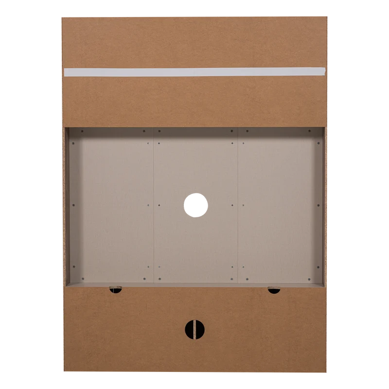 Build TV-Ablageschrank 160 cm Eichendekor Braun