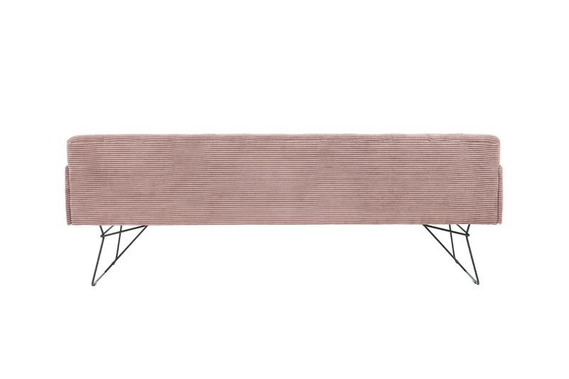 KAWOLA Esszimmerbank CHARME Cord rosa