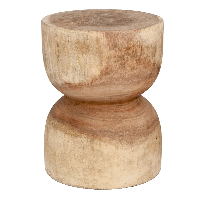 Suar Hocker FEBRY-unbehandelt ca. H45cm