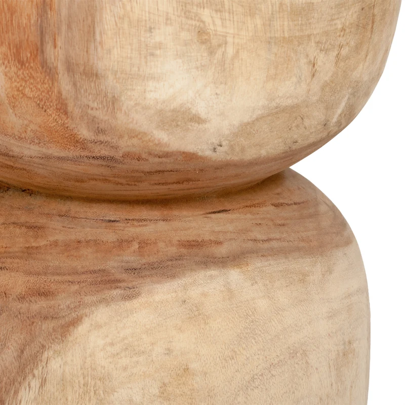 Suar Hocker FEBRY-unbehandelt ca. H45cm