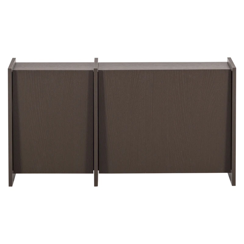 Brock tv-möbel 102 cm asche furnier mittelbraun