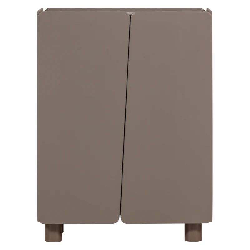 Root 2-türen schrank kiefer truffle braun