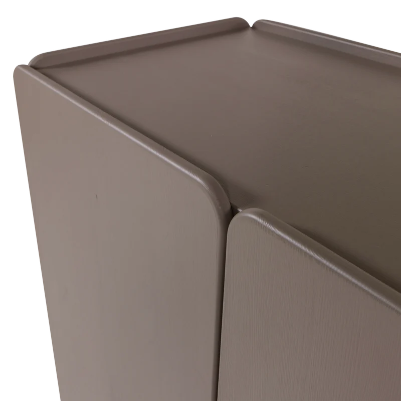 Root 2-türen schrank kiefer truffle braun