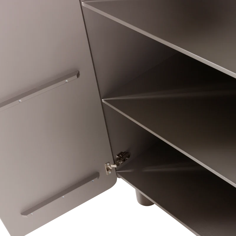 Root 2-türen schrank kiefer truffle braun
