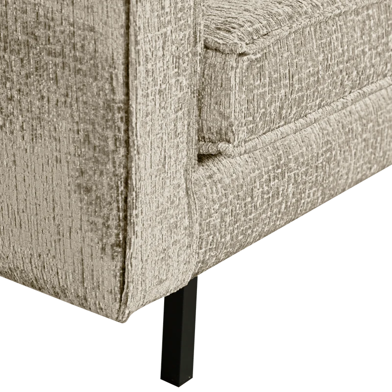 Rodeo 2-Sitzer-Sofa structure velvet wheatfield