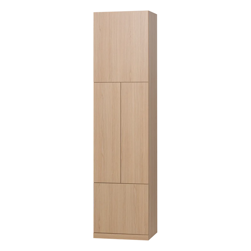 Build schmaler ablageschrank eichendekor natur 54 cm