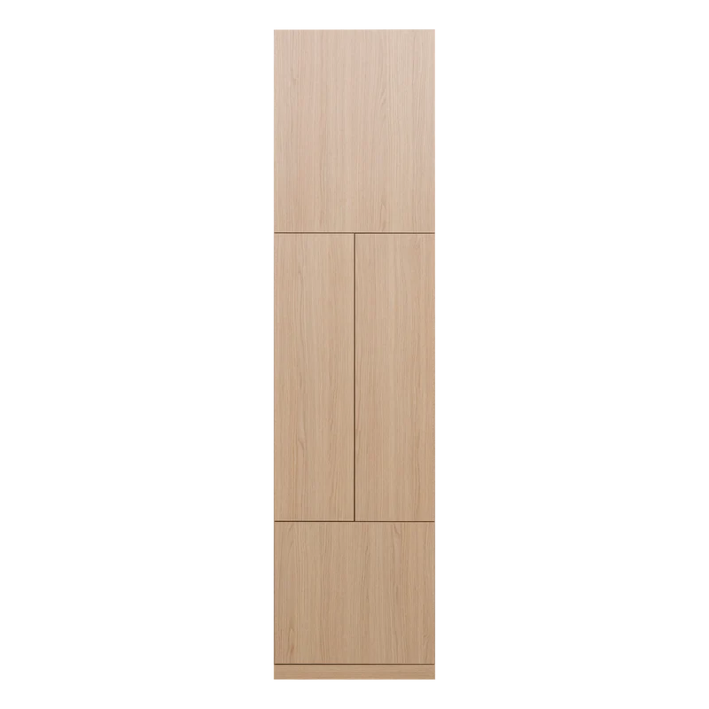 Build schmaler ablageschrank eichendekor natur 54 cm