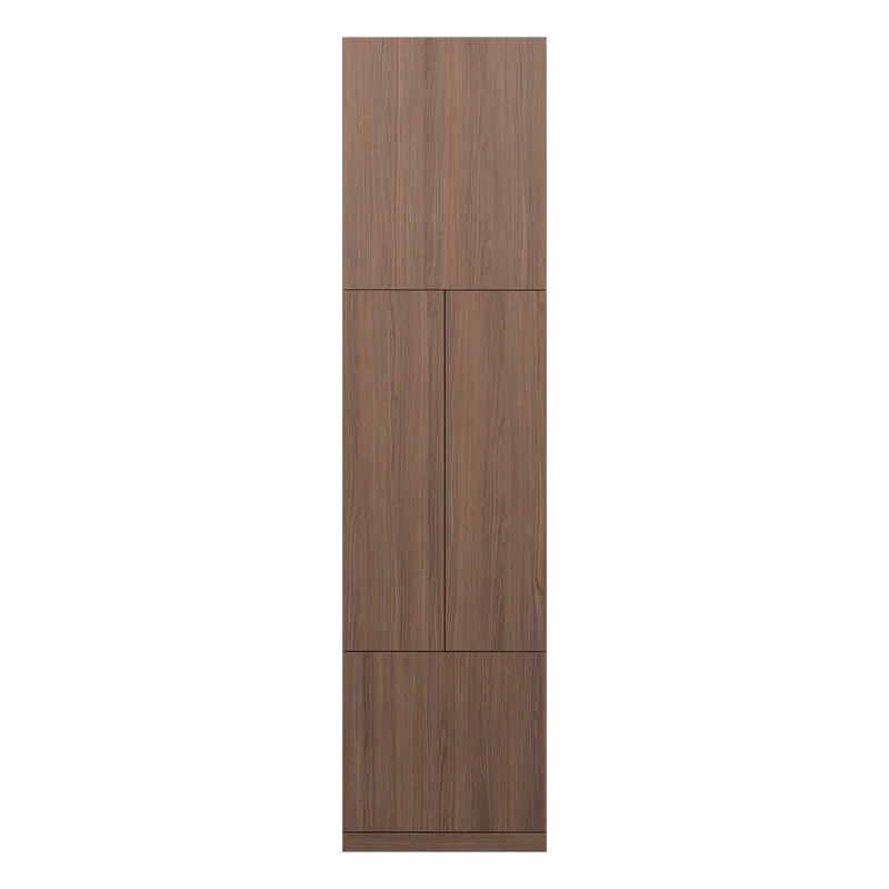 Build schmaler Ablageschrank 54 cm Eichendekor Braun