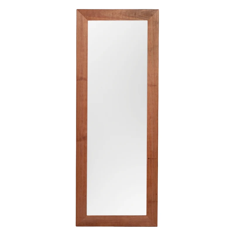 Massivholz Wandspiegel MADEIRA Dark-Brown 180x70cm
