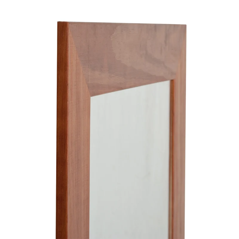 Massivholz Wandspiegel MADEIRA Dark-Brown 180x70cm