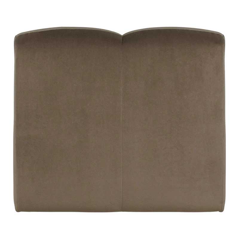 Mojo 1-Sitzer-Element Samt Taupe
