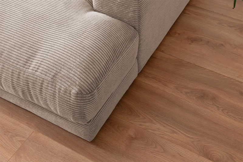 KAWOLA Big Sofa MADELINE Cord taupe