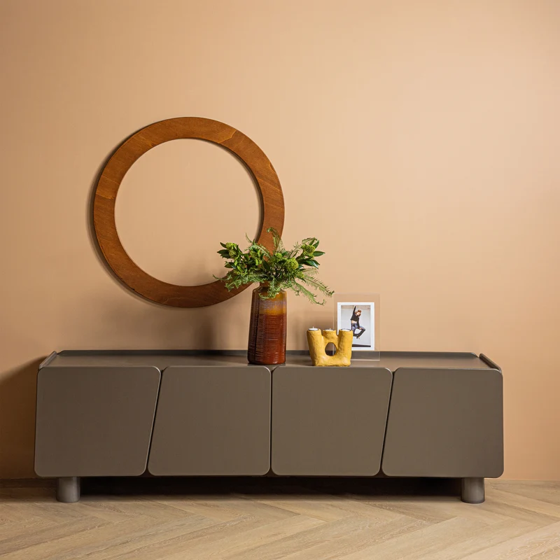 Root tv-möbel 200 cm kiefer truffle braun