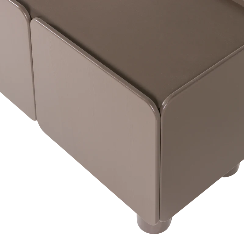 Root tv-möbel 200 cm kiefer truffle braun