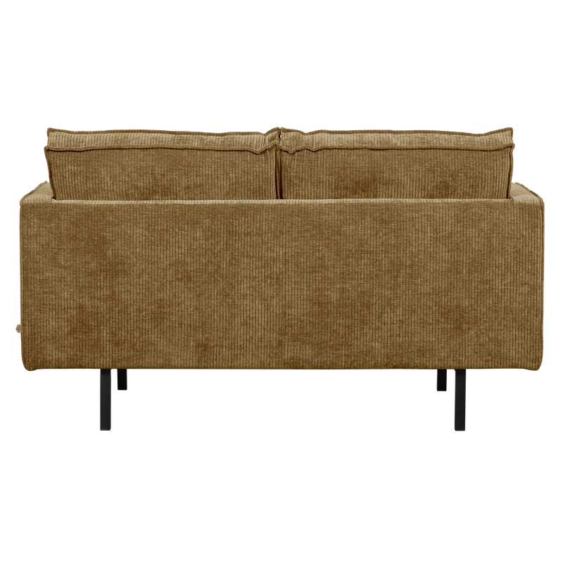 Rodeo 2-Sitzer-Sofa gerippter honinggelb