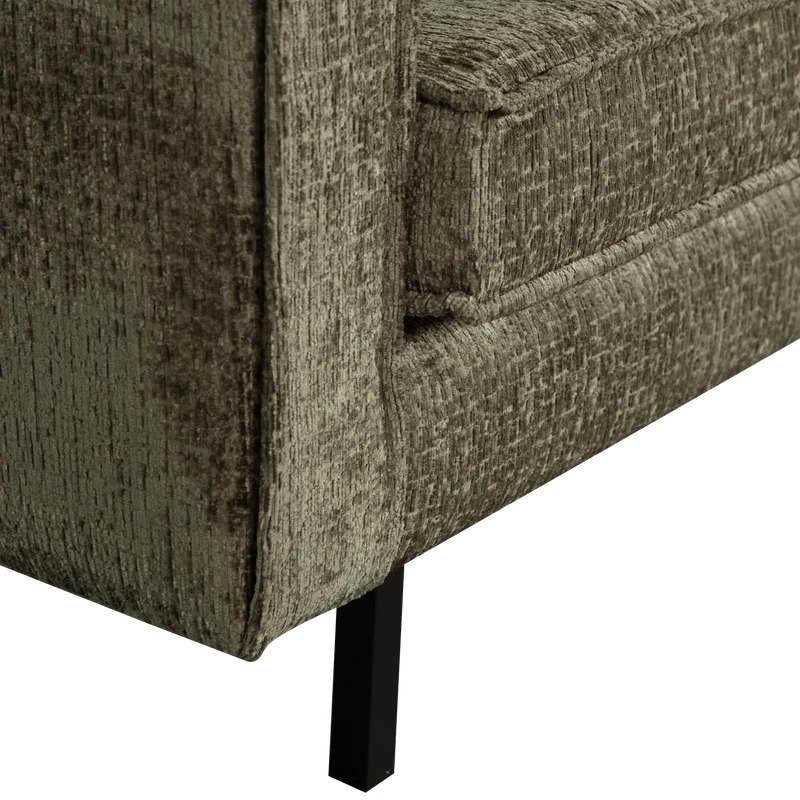 Rodeo 2-Sitzer-Sofa structure velvet frost