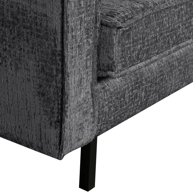Rodeo 2-Sitzer-Sofa structure velvet mountain