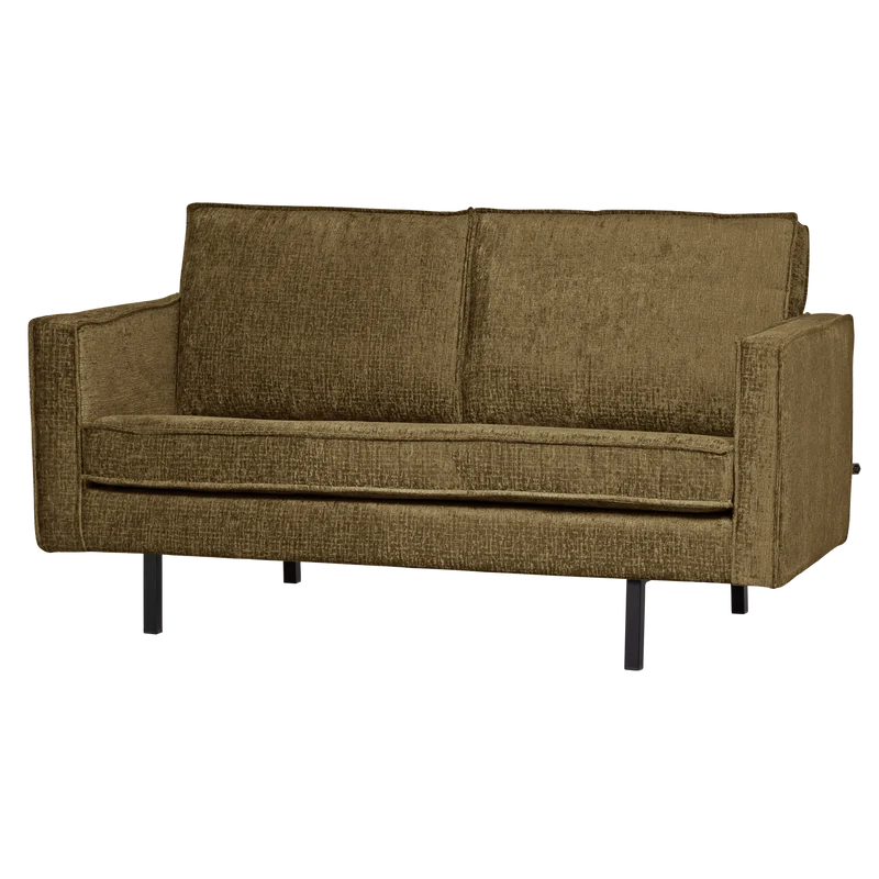 Rodeo 2-Sitzer-Sofa structure velvet brass