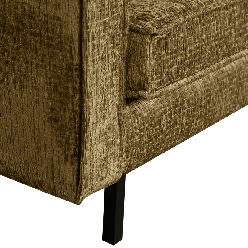 Rodeo 2-Sitzer-Sofa structure velvet brass