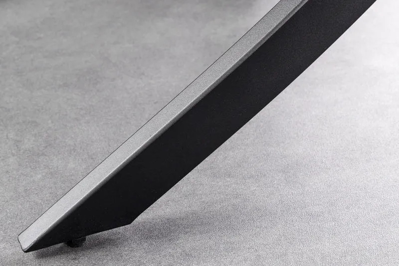 Design Esstisch AMICA 120cm anthrazit Beton-Optik Keramik