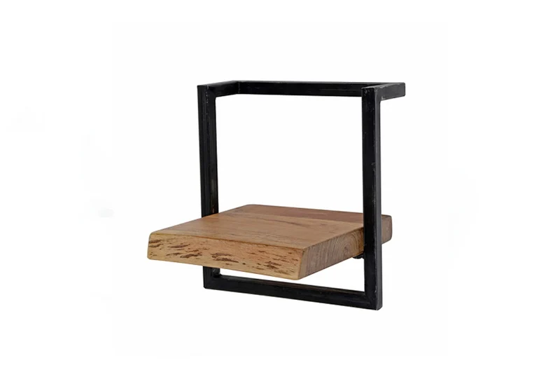 KAWOLA Wandregal ERGEA 20 cm Akazie massiv natur