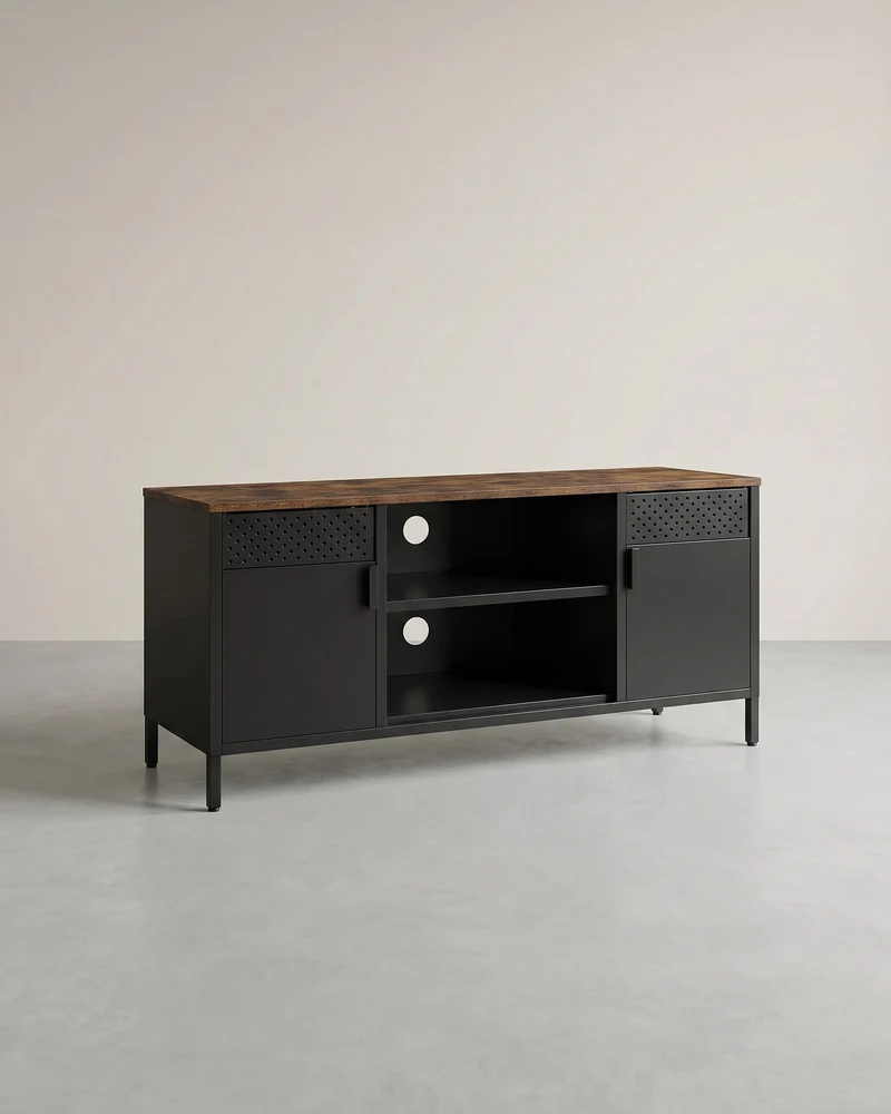 Stilvoller TV-Schrank mit Stauraum und Vintage-Design – TV-Schrank