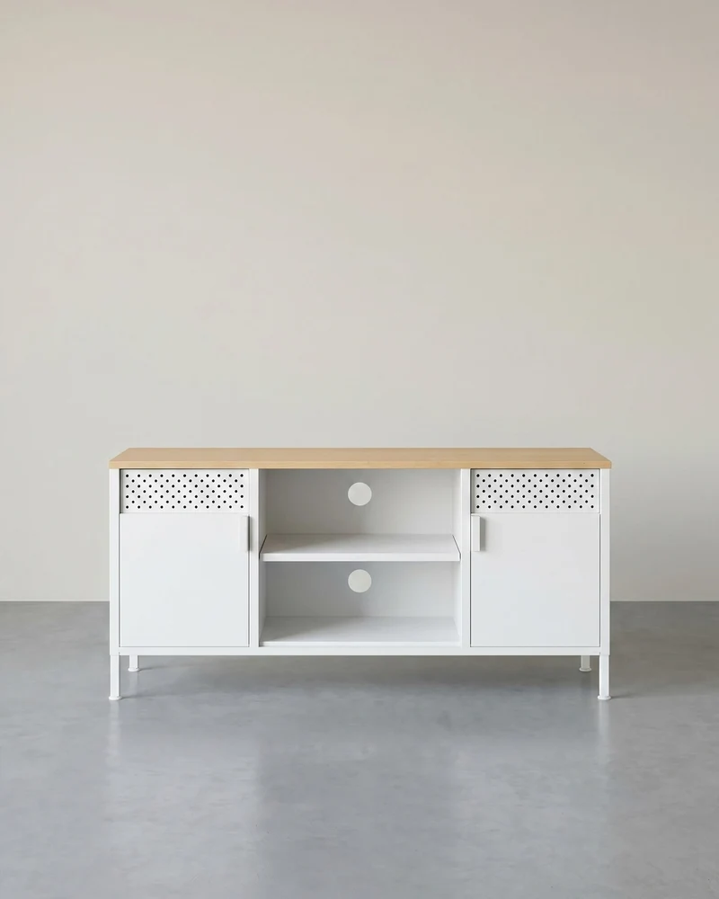 Stilvoller TV-Schrank mit Stauraum und Vintage-Design – TV-Schrank