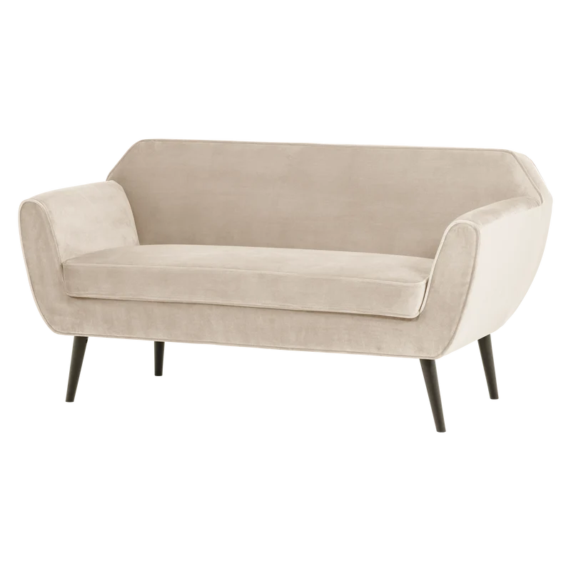Rocco sofa 150 cm samt off white