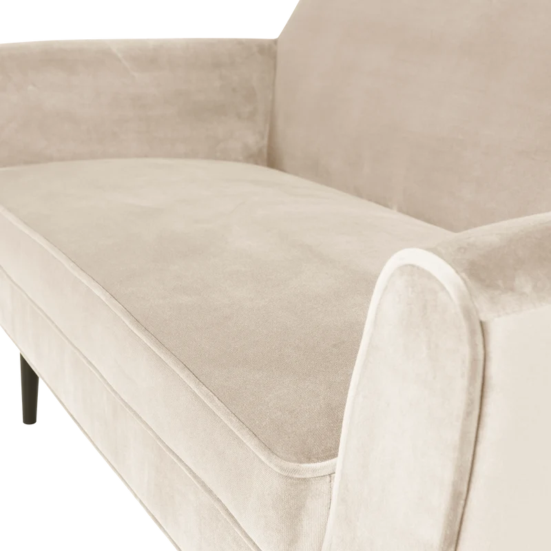 Rocco sofa 150 cm samt off white