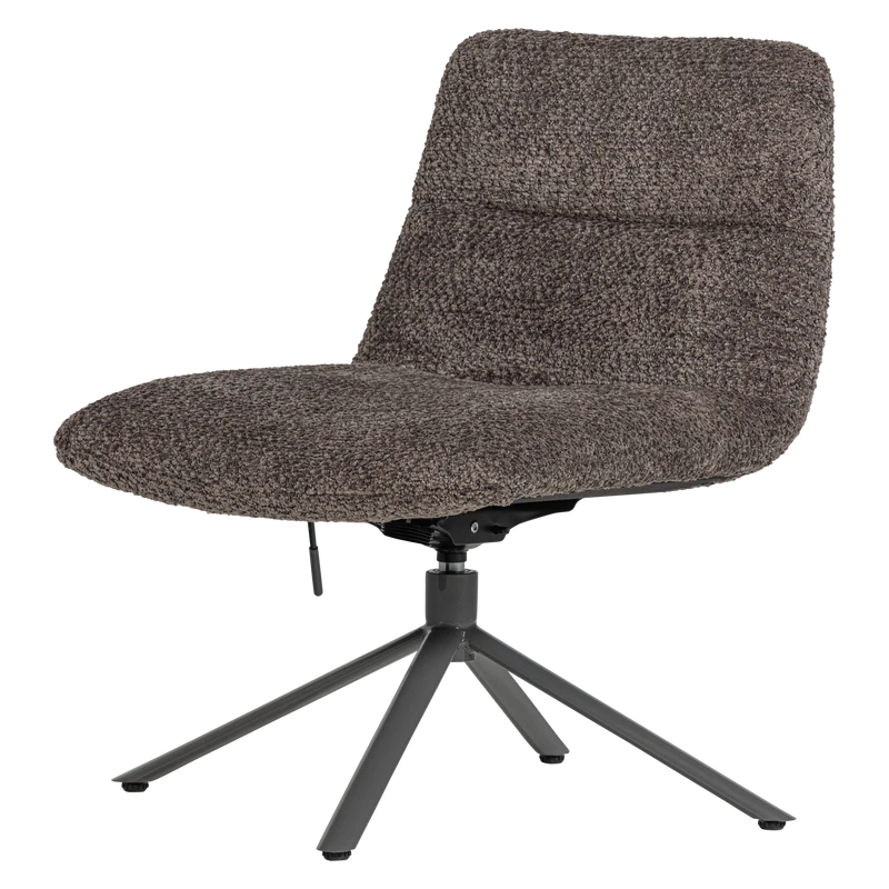 Soren verstellbarer sessel wolle braun