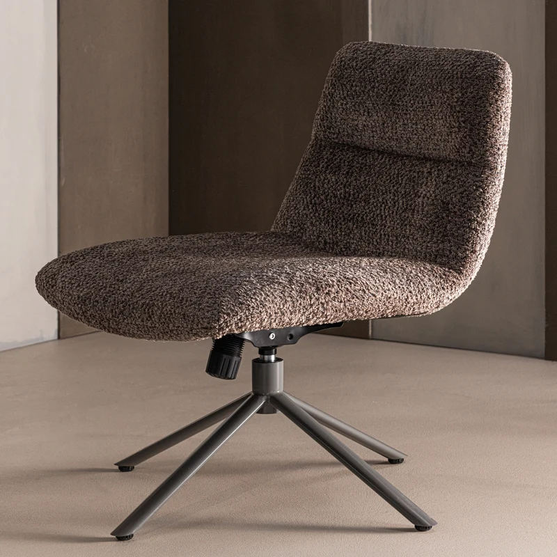 Soren verstellbarer sessel wolle braun