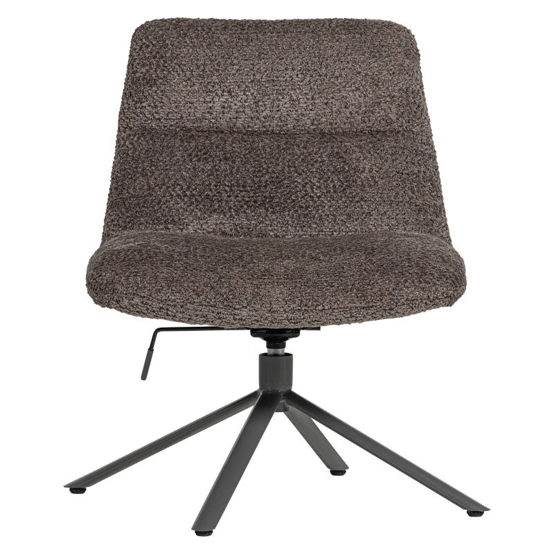 Soren verstellbarer sessel wolle braun
