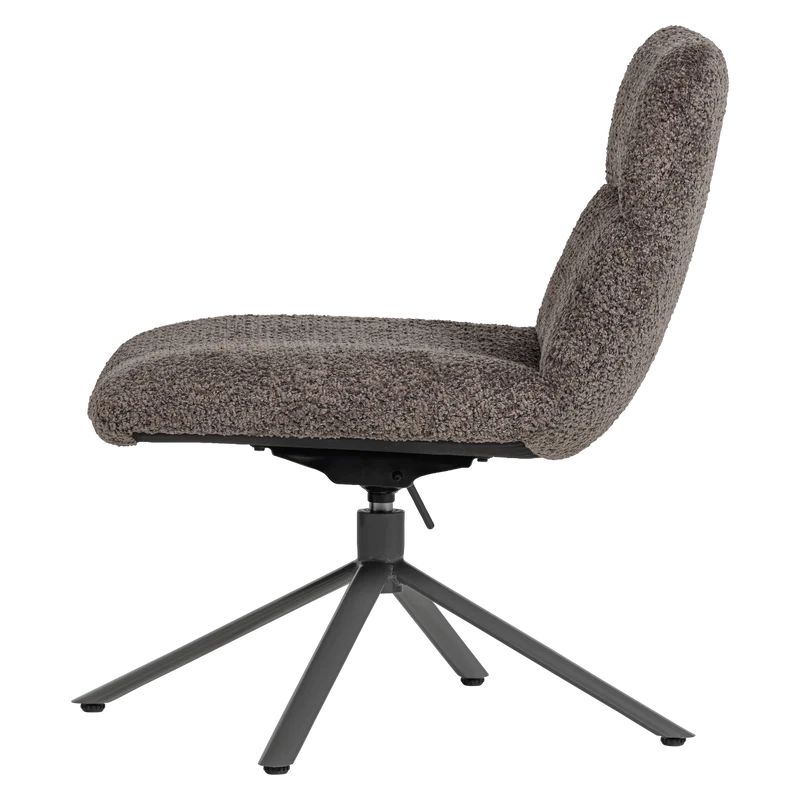 Soren verstellbarer sessel wolle braun