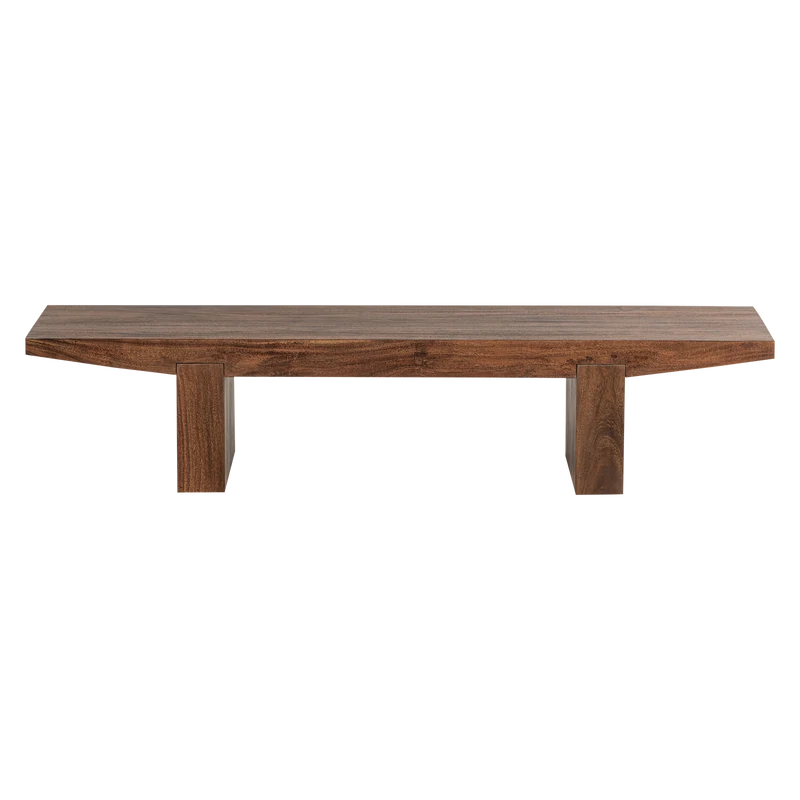 Eron couchtisch acacia holz braun