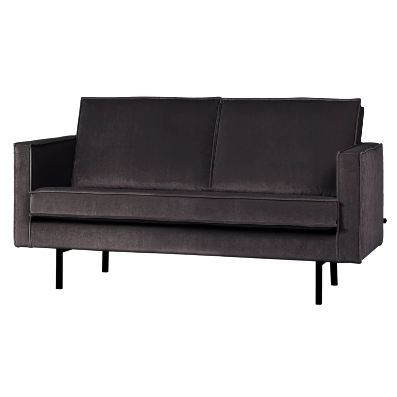 Rodeo 2-Sitzer-Sofa velvet anthrazit
