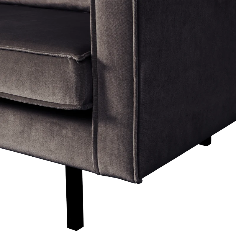 Rodeo 2-Sitzer-Sofa velvet anthrazit