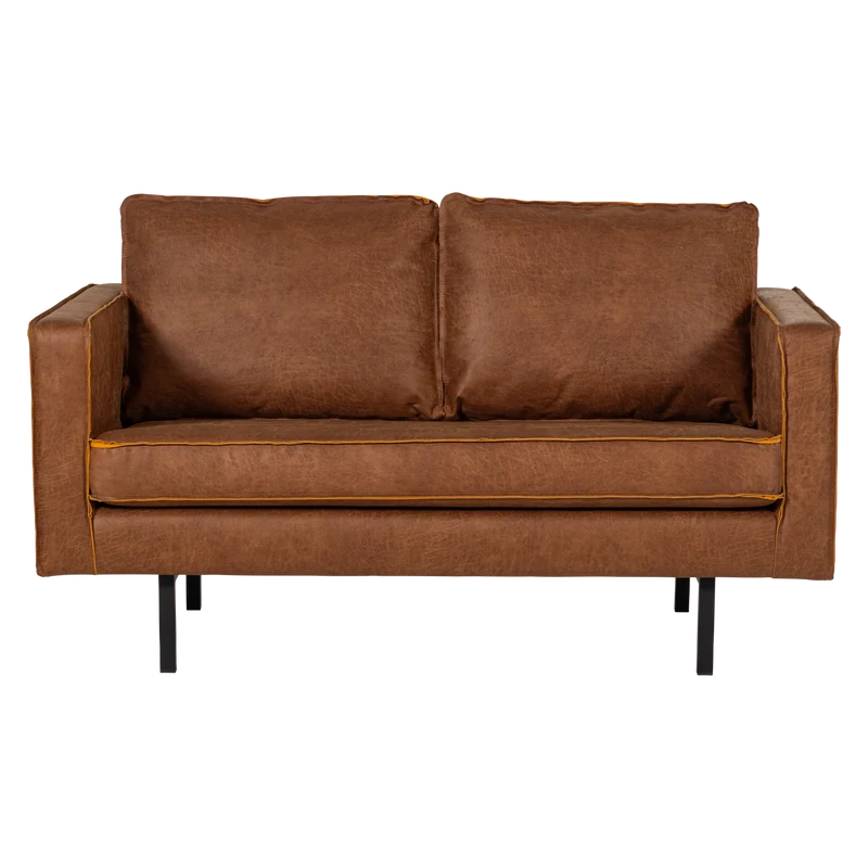 Rodeo 2-Sitzer-Sofa ecoleder cognac