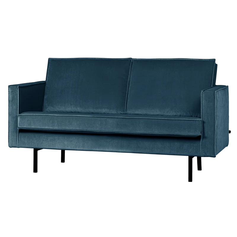 Rodeo 2-Sitzer-Sofa velvet blau