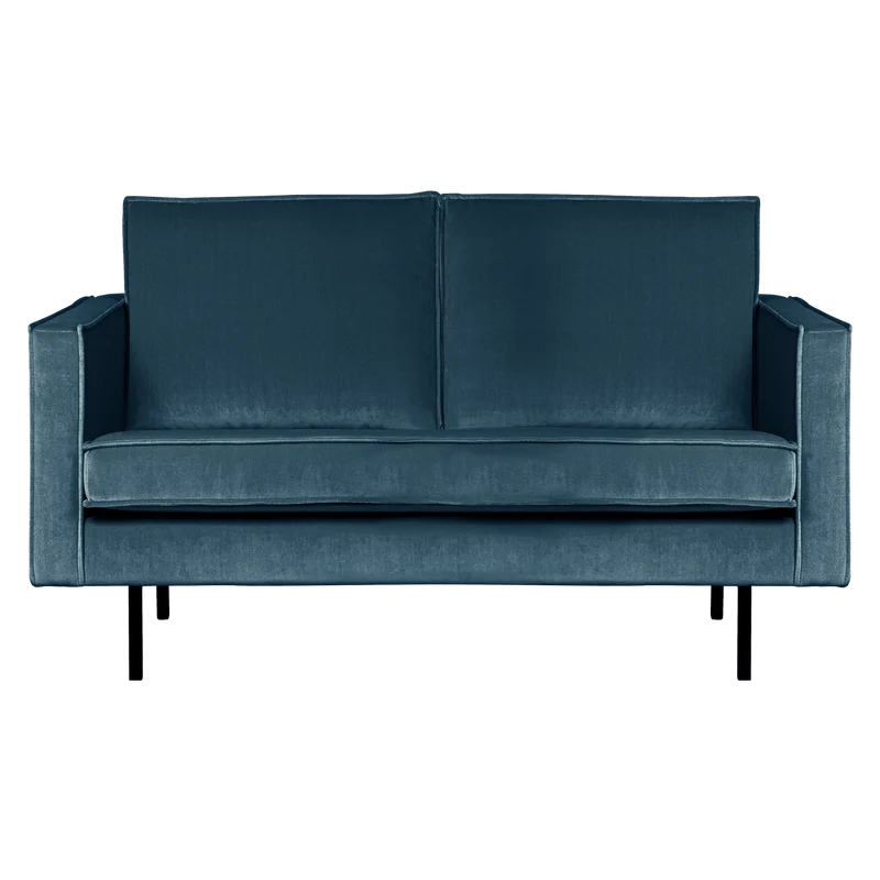 Rodeo 2-Sitzer-Sofa velvet blau