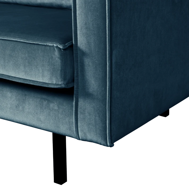 Rodeo 2-Sitzer-Sofa velvet blau