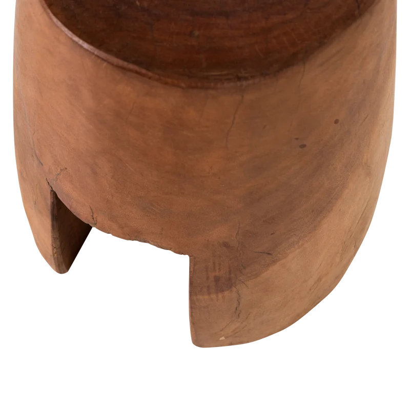 Viri hocker holz natur