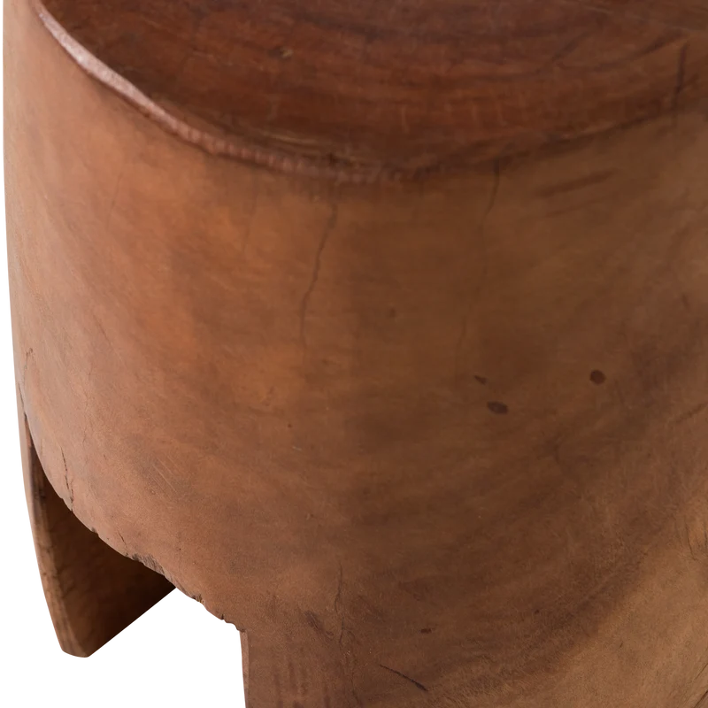 Viri hocker holz natur