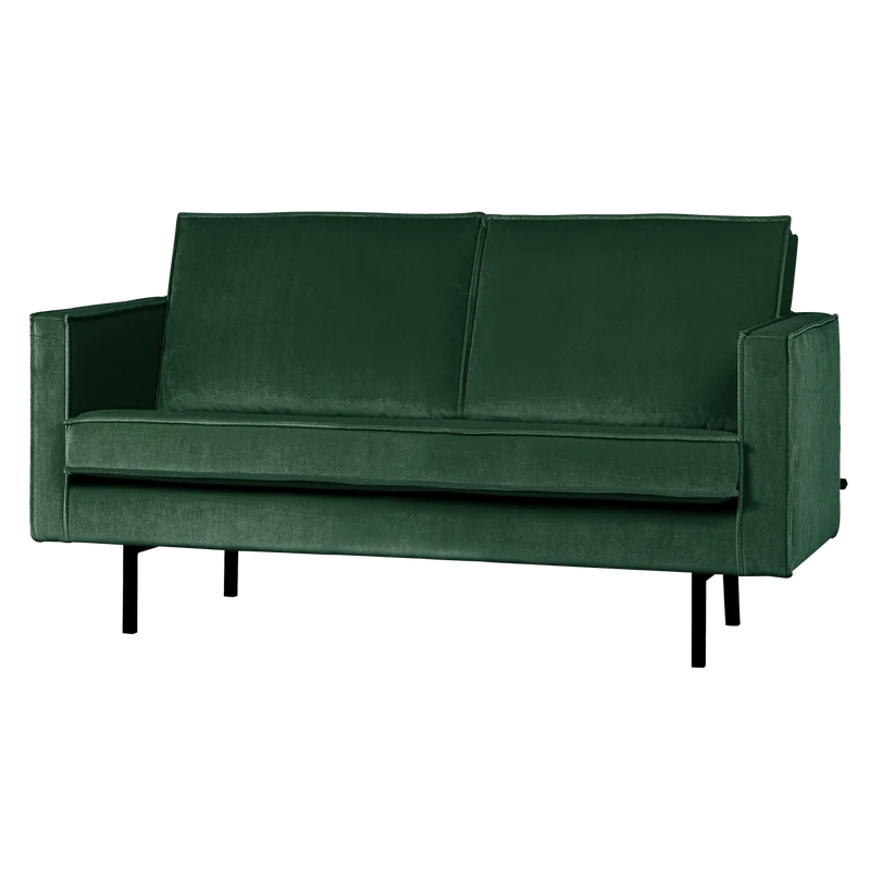 Rodeo 2-Sitzer-Sofa velvet waldgrün