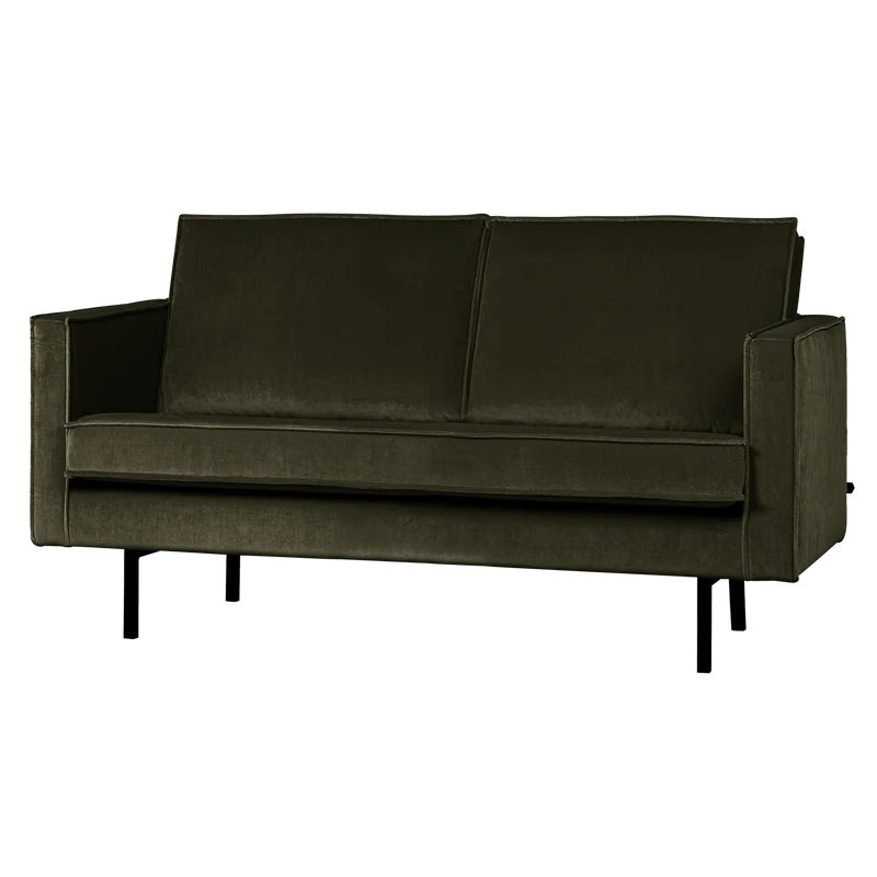 Rodeo 2-Sitzer-Sofa velvet dunkelgrün