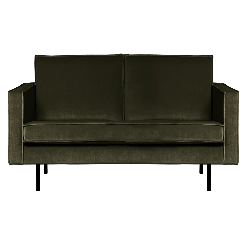 Rodeo 2-Sitzer-Sofa velvet dunkelgrün