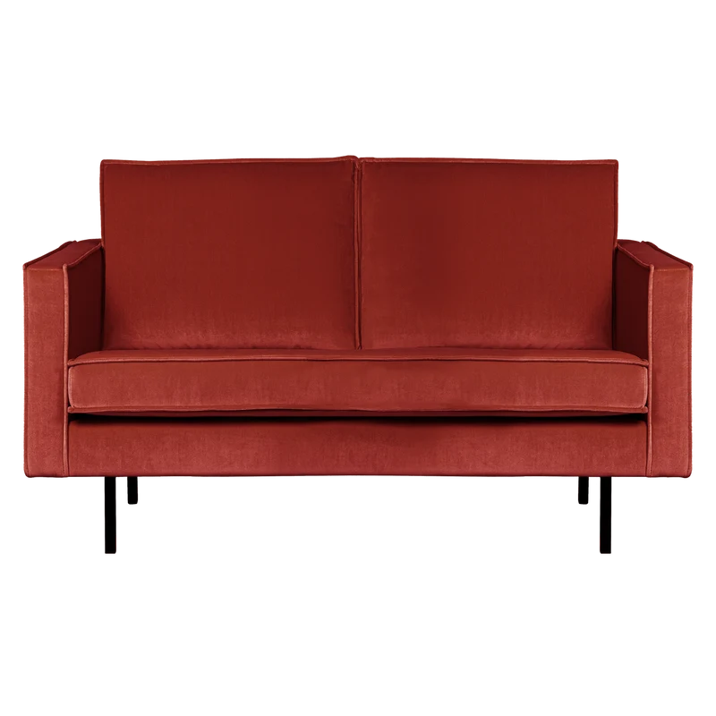 Rodeo 2-Sitzer-Sofa velvet kastanie braun