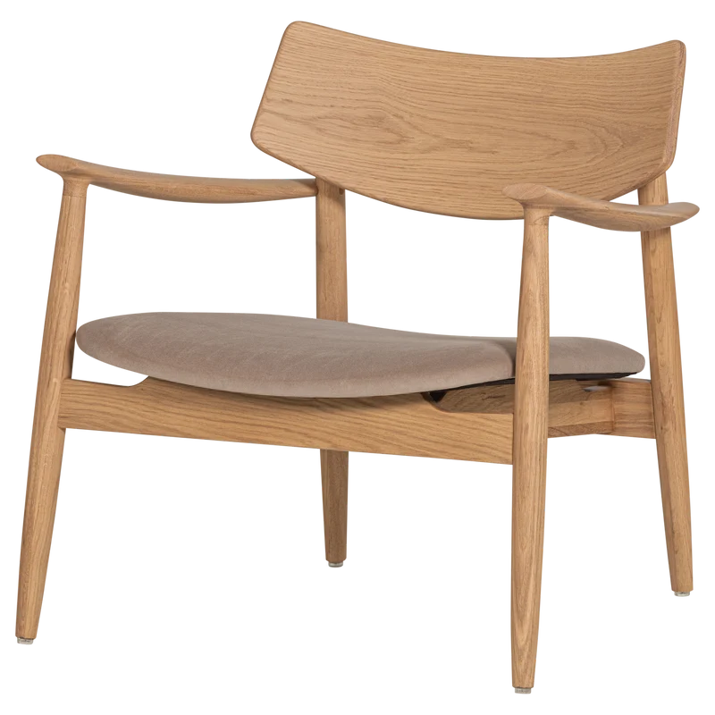 Bask Sessel Eiche Holz Natur
