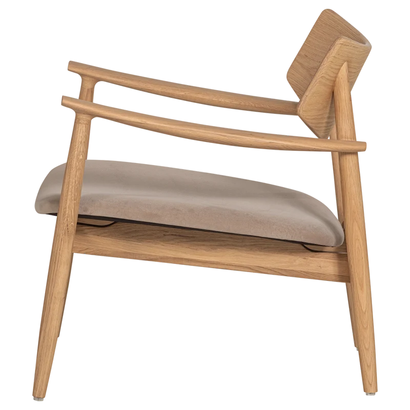 Bask Sessel Eiche Holz Natur
