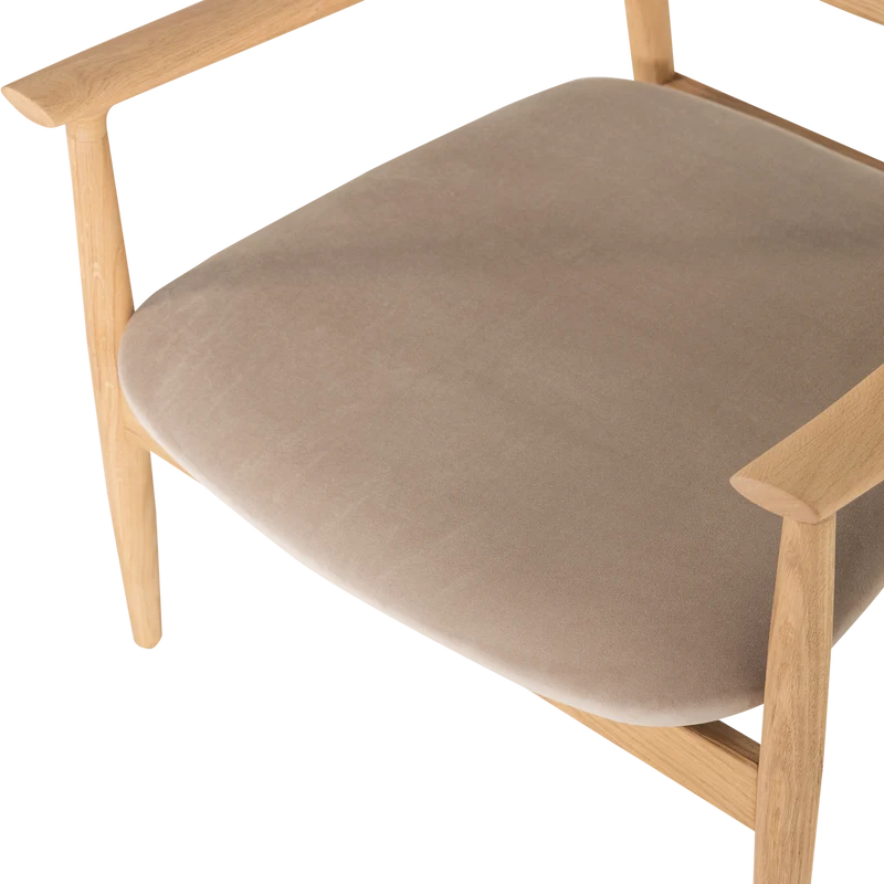 Bask Sessel Eiche Holz Natur